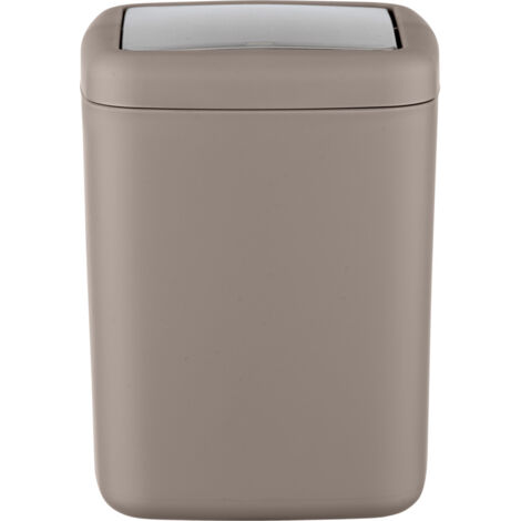 Mülleimer für Badezimmer BARCELONA, braun, WENKO