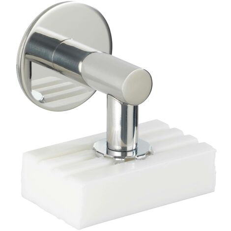 WENKO Magnet-Seifenhalter Chrom Seifenablage Bad-Accessoires Badezimmer Bad