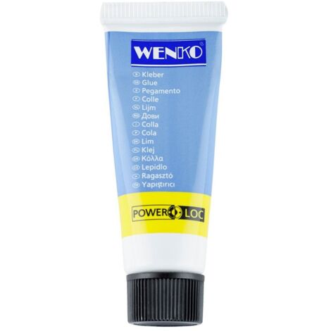 Wenko, Power-Loc Ersatz-Set - Befestigen ohne bohren, 8-teilig, Kunststoff