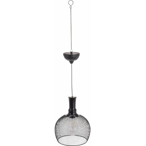 Solarlampe zum Aufhängen, Ø 18,5 x 22,5 cm, rechteckig ProGarden