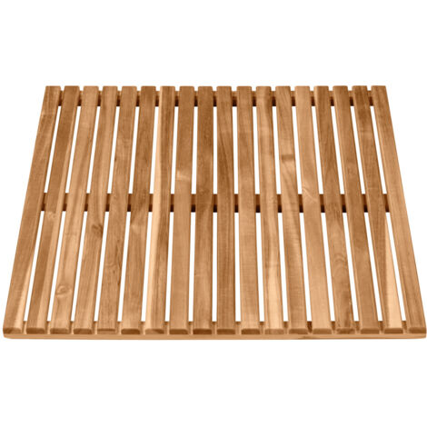 55 x 55 cm Naturholz-Terrassenfliesen 25522100 Sans marque