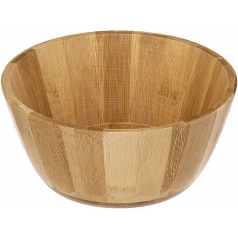 Salatschssel aus Bambus,  19 cm