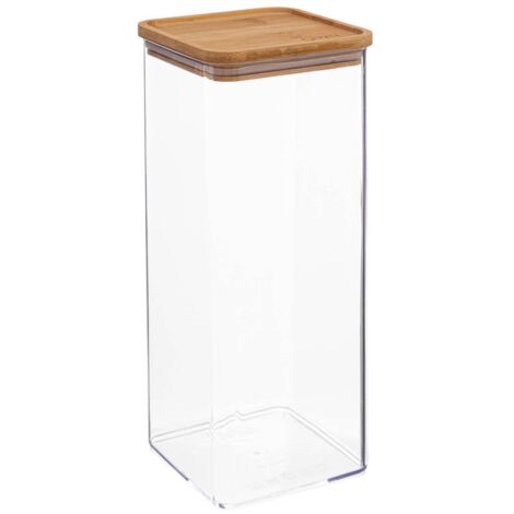 Vorratsdose quadratisch bambusdeckel eske 2l - 5five