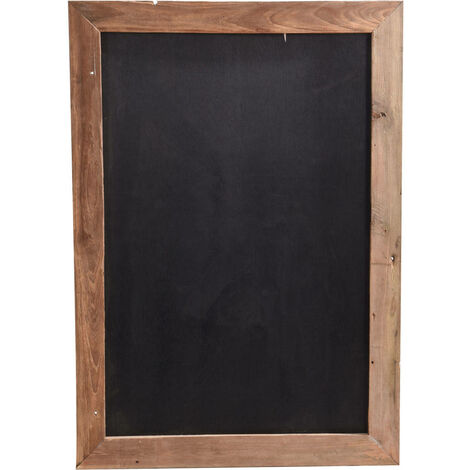 Kreidetafel mit Holzrahmen, 100 x 70 cm