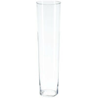 Vase für Blumen, ein elegantes Glas von einfacher Form - Atmosphera
