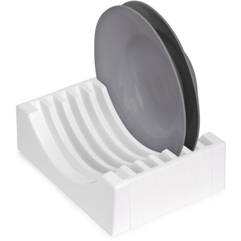 Porte-assiettes pour meuble - plastique gris anthracite EMUCA