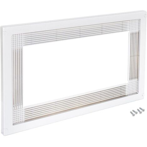 Emuca - Cadre micro-ondes 600mm plastique blanc - 8061515