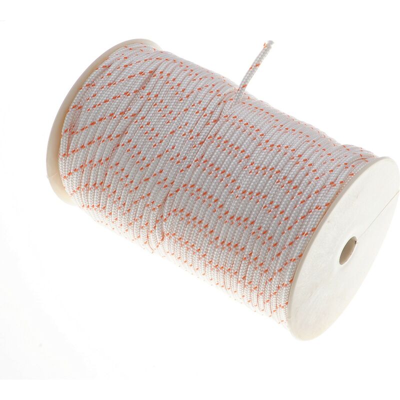 200 mtr - Corde polyester - Cobalt - 5mm - Corde tressée