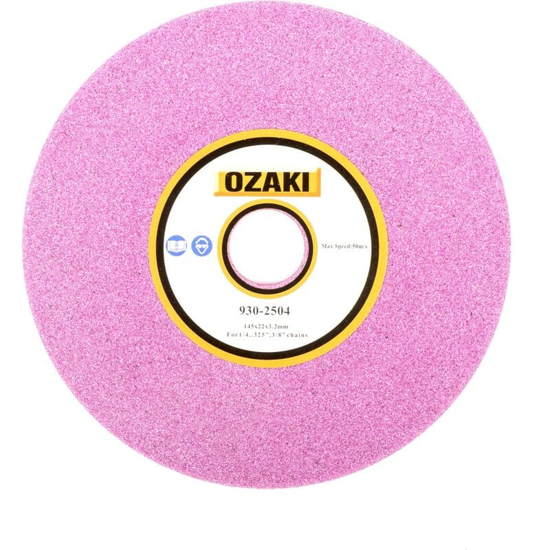 Meule d'affûtage OZAKI Épaisseur 3 mm diamètre extérieur 145 mm