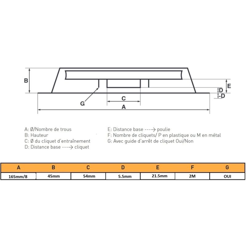Jardiaffaires Lanceur Adaptable Moteur Robin Subaru EY20 EY15 - 2 Cliquets Métalliques