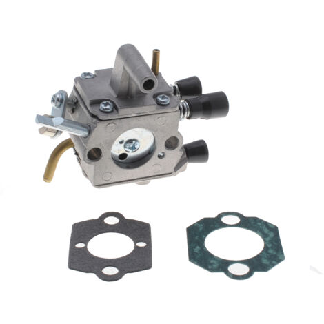 Jardiaffaires – Carburateur débroussailleuse compatible Stihl – Remplace 4134-120-0603 – Montage sans modification – Longueur axe gaz 50mm (1/3)