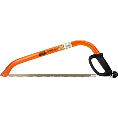 Bahco – Scie à métaux 530mm – Coupe précise pour bois sec – Ergonomique avec protection main – Idéale pour espaces confinés