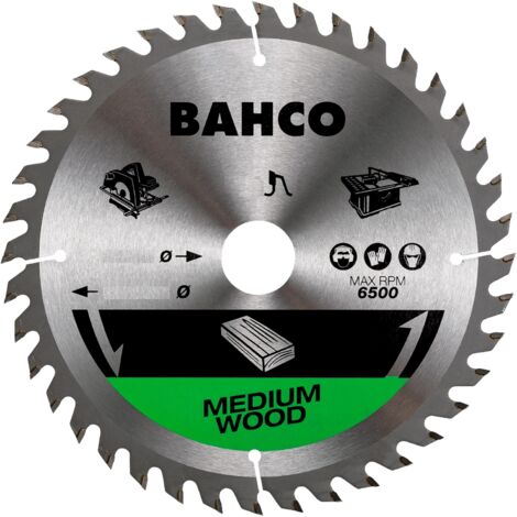 Bahco – Lame de scie circulaire 130mm pour bois dur – Alésage 20mm – 16 dents – Finition propre sans éclat – Compatible scies portables à table (1/3)