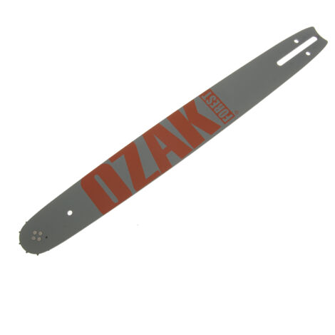 Guide pour tronçonneuse 45cm Pas 325 Jauge 1,5mm avec 2 chaînes (1/3)