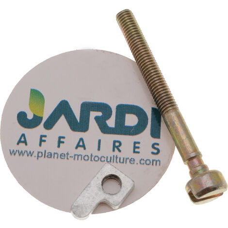 Jardiaffaires – Tendeur de chaîne pour tronçonneuse – Compatible Husqvarna, Jonsered, Mc Culloch – Installation simple avec vis et écrou – Remplace 530069611