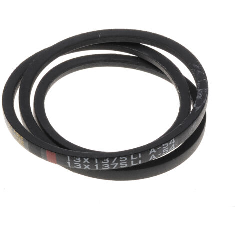 Courroie lisse trapézoïdale A54 section 13x8mm Longueur extérieure 1425mm (1/3)