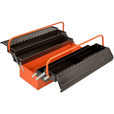 Bahco 1497MBF550 Boîte à outils vide métal noir/orange C647262 (1/2)