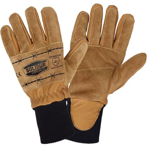 Paire de gants de protection adaptée pour le débardage Solidur GA01 taille 12 (1/3)
