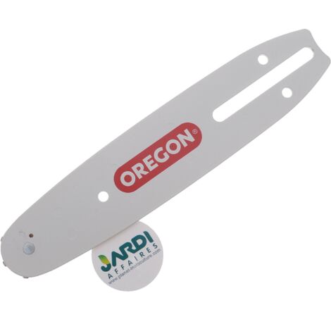 Jardiaffaires – Guide Oregon 20cm – Pas 3/8 Mini – Jauge 1.1mm – Compatible tronçonneuses Gardeo, Bosch, Craftsman, Echo, Makita, Remington - 084MLEA041