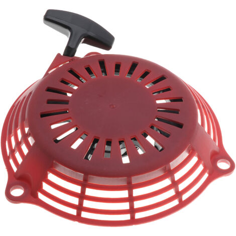 Jardiaffaires – Lanceur pour moteur thermique Honda GC135, GC160, GC190, GCV135, GCV160, GCV190 – Corde longue – Couleur rouge – Remplace plusieurs références (1/3)