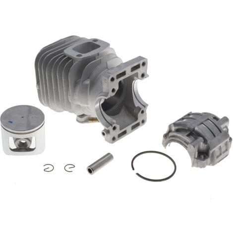 Jardiaffaires – Cylindre piston 41mm pour tronçonneuse Echo CS420, CS4200, CS4200ES – Ensemble complet avec clips et segment – Remplacement facile