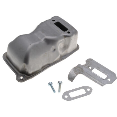 Jardiaffaires – Pot d'échappement complet pour découpeuse thermique – Compatible Stihl TS410 TS420 – Remplace 4238 140 0611 4238 140 0610 4238 149 0600 (1/3)
