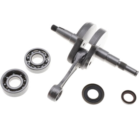 Jardiaffaires – Vilebrequin complet pour Stihl 066 et MS660 – Remplacement 1122 030 0408 – Compatible avec roulements 9503 003 0440 et 9640 003 1850 (1/3)