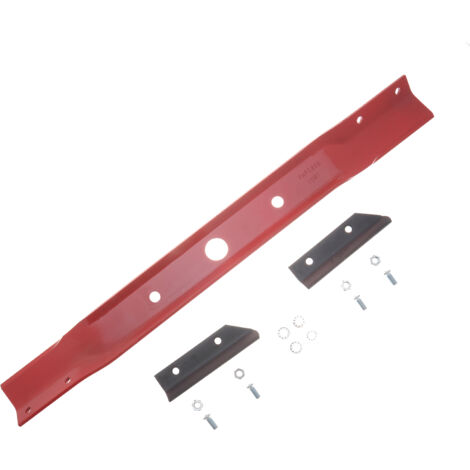 Jardiaffaires – Lame de tondeuse 66cm avec ailettes de ventilation – Compatible Snapper – Longueur 660mm – Diamètre trou 27mm