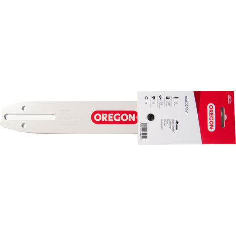 Jardiaffaires – Guide Oregon 100SDEA041 pour tronçonneuse – Longueur 25 cm – Pas de chaîne 3/8LP – Jauge 1,3 mm pour coupe précise