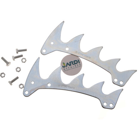 Jardiaffaires – Griffes de tronçonneuse Stihl 070/090 – Remplacement 1106 664 0510 – Montage facile sans modification – Pour coupe précise du bois dur (1/3)
