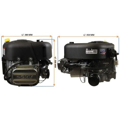 Moteur Briggs Stratton Type 31R977 500cc 17.5cv 25.4x80mm pompe à huile