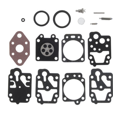 Jardiaffaires – Kit carburateur adaptable pour Walbro K20-WYL – Joints, membranes et filtre inclus – Remise à neuf pour moteurs Alpina, Echo, Honda