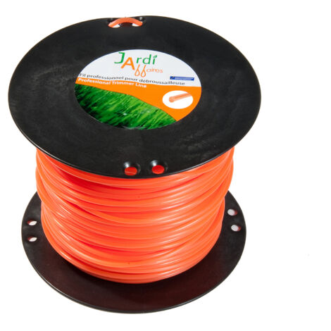 Bobine de fil pour débroussailleuse rond qualité PRO 3.3mm x 210 mètres