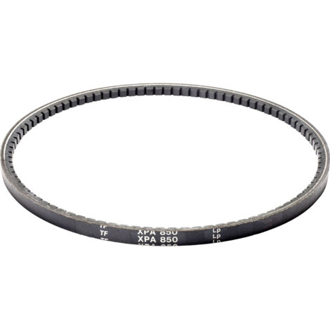 Jardiaffaires – Courroie trapézoïdale crantée XPA850 – Longueur 850mm – Largeur 12.7mm – Remplace Morgnieux C157.4136 pour broyeurs BMO/BMA