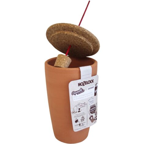 Jardiaffaires – Pot en terre cuite microporeux 1.5l – Arrosage ciblé pour permaculture – Économie d'eau 50% – Design enterré pour potager autonome (1/3)
