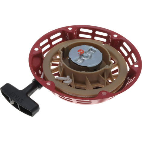 Jardiaffaires – Lanceur pour moteur thermique Honda GX110 à GX200 – 2 cliquets métalliques plats – Installation sans modifications