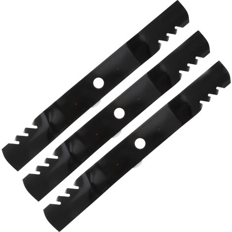 Jardiaffaires – Jeu de 3 lames Gator Mulching 72 pouces – Compatible Kubota ZD28 ZD326 ZD331 RCK72P-28Z – Performance de mulching efficace (1/3)