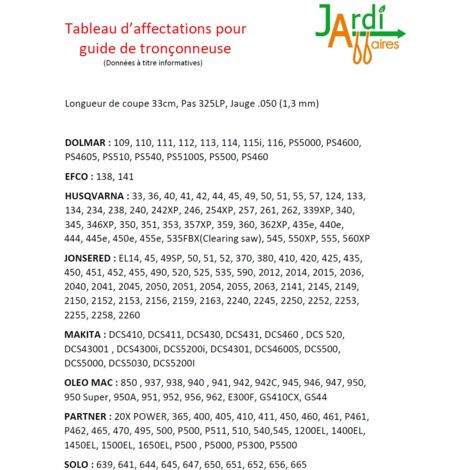 Guide Oregon 120SDEA41 Avec 2 Chaines 91P045E