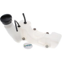 Jardiaffaires – Réservoir à carburant adaptable pour débroussailleuse Stihl FS120 FS200 FS250 FS300 FS350 FR350 – Remplace la référence 4134-350-0400
