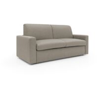 Kansas Divano letto matrimoniale H20 impermeabile 172 cm tortora tortora