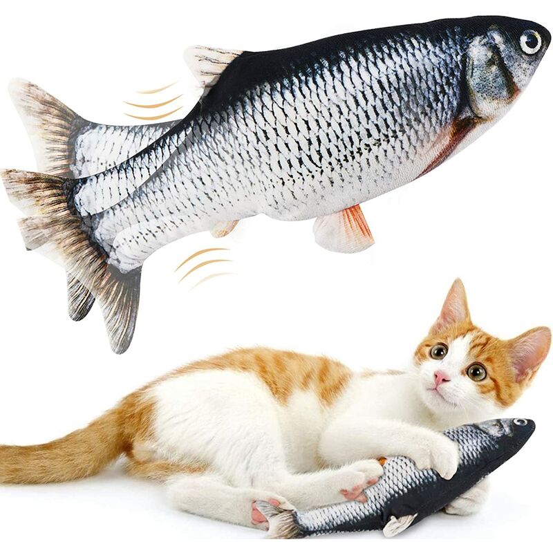 rechargeable fish toy for cats