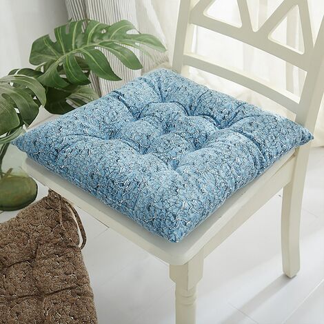 Chair Cushion Square Cotton Upholstery Cushion For Office Home Or Car Chair Seat Cushion Soft Chair Back Seat Pad Throw Pillow
