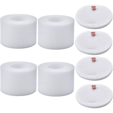 4-pack NV601UK Upright Vacuum Replacement Filter Set for Shark Upright Vacuum Cleaner NV601UK NV601UKT