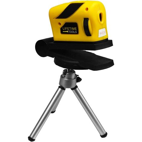 Laser Level, 15M Self-Leveling with Two Laser Modules (Alternating Single and Double Lines), 360 ° Rotating Laser