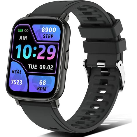 Smart Watch, Fitness Tracker 1.54" Touch Screen Fitness Watch with Heart Rate Sleep Monitor, IP68 Waterproof