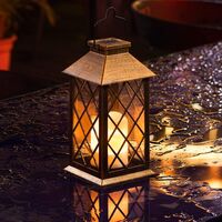 Flameless LED Outdoor Hanging Solar Lantern for Table, Outdoor, Party, etc.