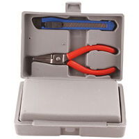 24PC Home Multifunctional Case Hardware Combination Tool Set Square Toolbox Portable Toolbox Instrument Storage Toolbox