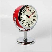 wall clock table clock for living room decor bedroom bathroom small table clocks battery operated analog alarm clock mute not ticking modern simple quartz grandfather clock clock (color: a)
