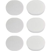 3 Foam Filters + HEPA Replacement Vacuum Filter for Shark Navigator Professional Upright Vacuum NV70, NV80, NVC80C, UV420 Shark Rotator Professional XL Capacity NV90 Fit Parts XFF80 XHF80