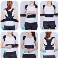 Creatck Upgrade Posture Corrector to Correct Back Posture - Posture Correction - Adjustable Back Support for Men and Women